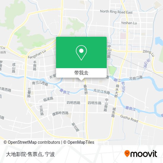 大地影院-售票点地图