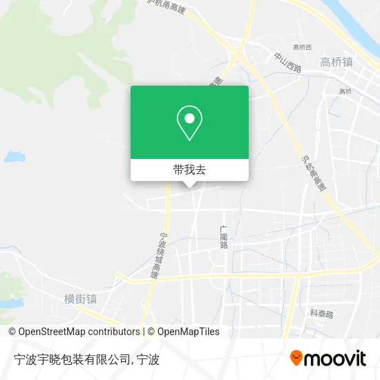 宁波宇晓包装有限公司地图