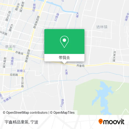 宇鑫精品童装地图