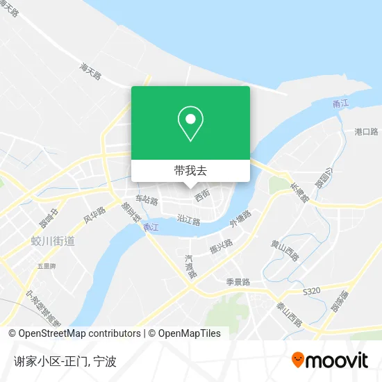 谢家小区-正门地图