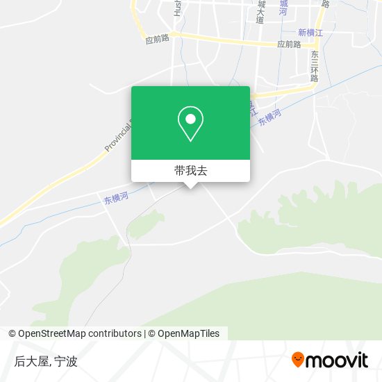 后大屋地图