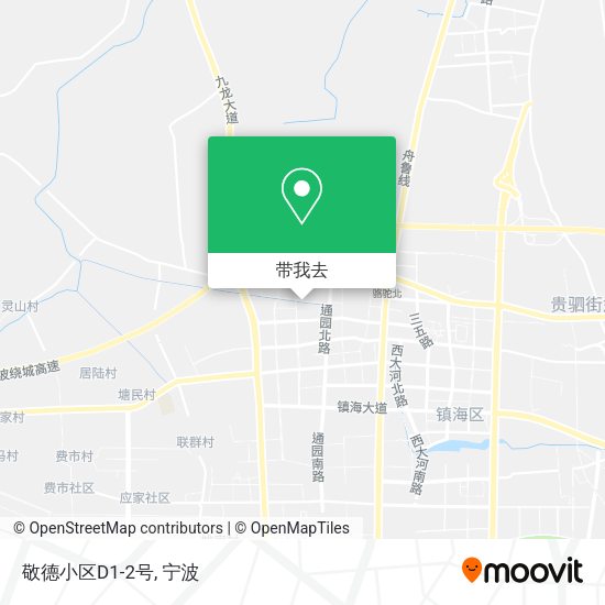 敬德小区D1-2号地图