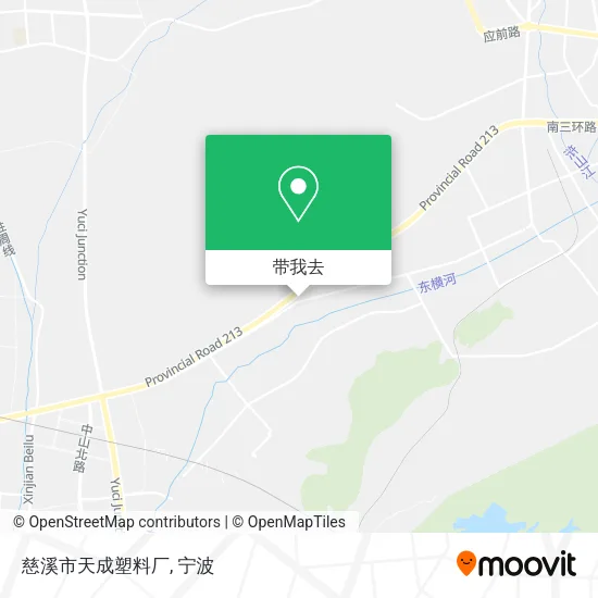 慈溪市天成塑料厂地图