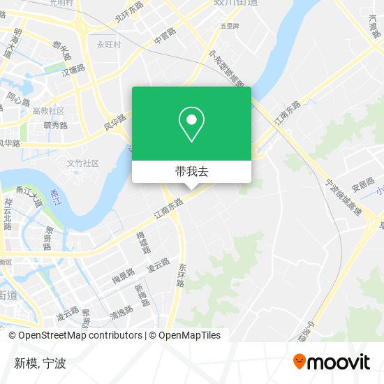 新模地图