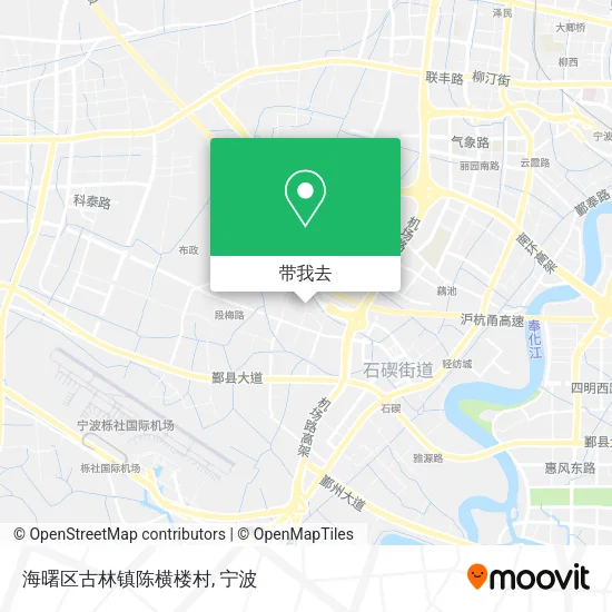 海曙区古林镇陈横楼村地图