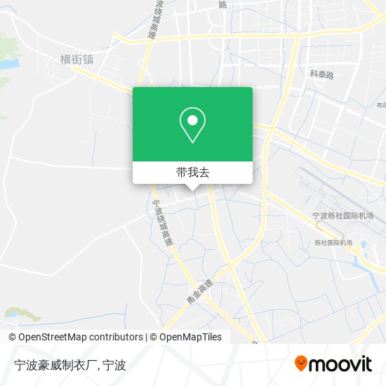 宁波豪威制衣厂地图