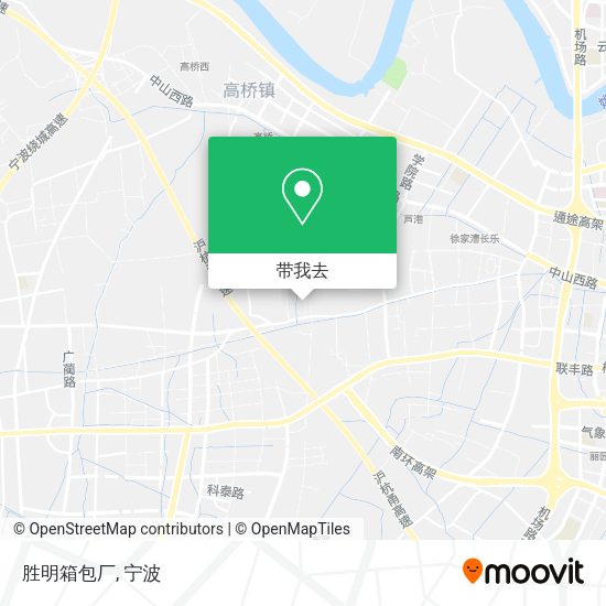 胜明箱包厂地图
