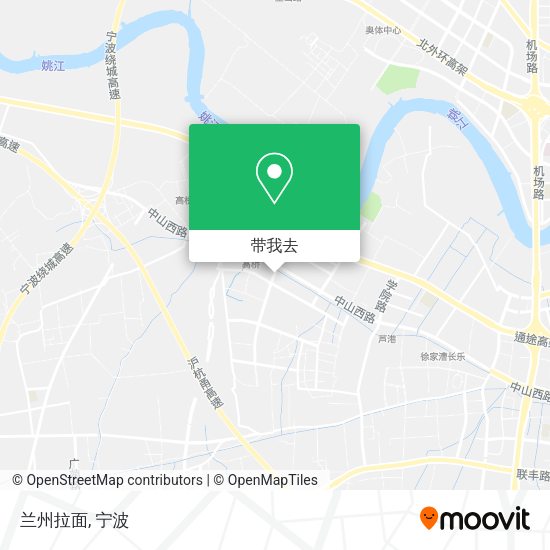 兰州拉面地图