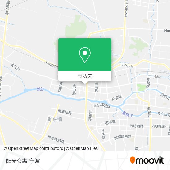 阳光公寓地图