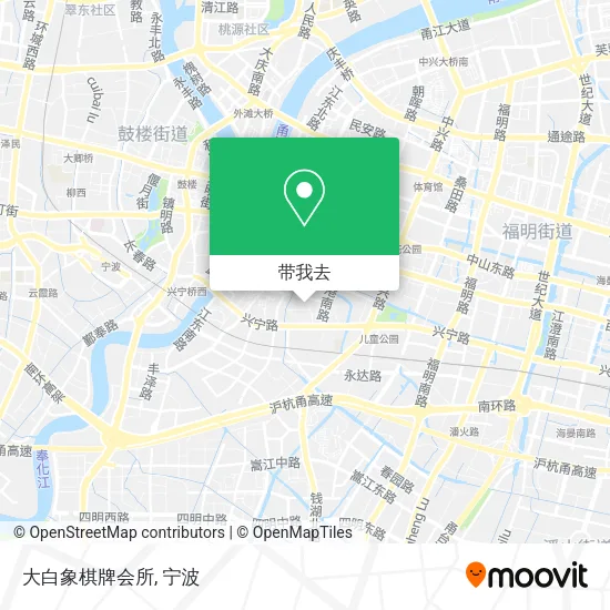 大白象棋牌会所地图