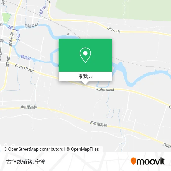 古乍线辅路地图