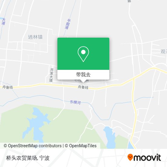 桥头农贸菜场地图