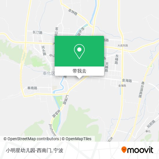 小明星幼儿园-西南门地图