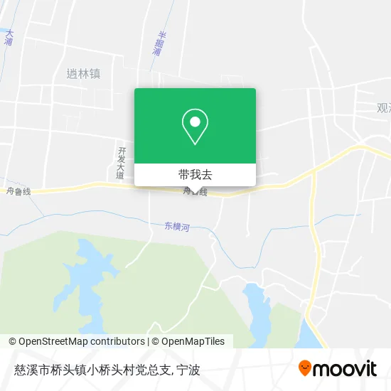 慈溪市桥头镇小桥头村党总支地图
