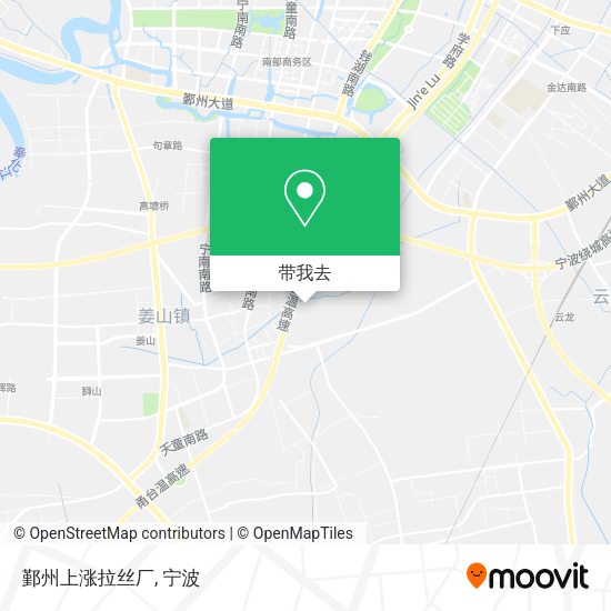 鄞州上涨拉丝厂地图