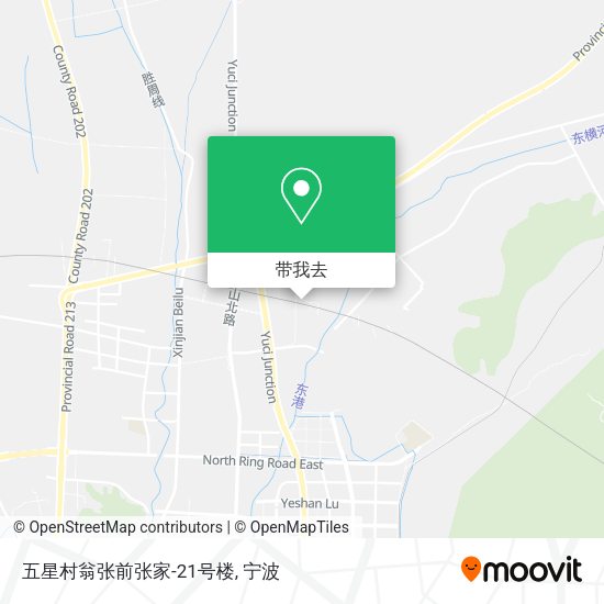 五星村翁张前张家-21号楼地图