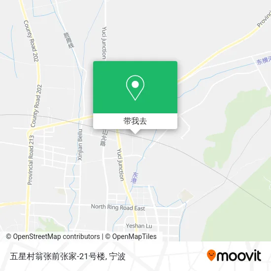 五星村翁张前张家-21号楼地图