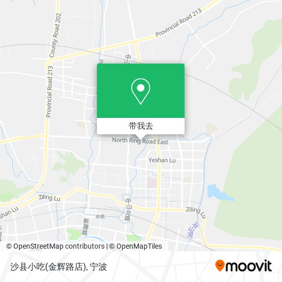 沙县小吃(金辉路店)地图