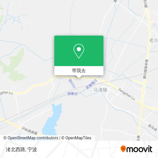 渚北西路地图