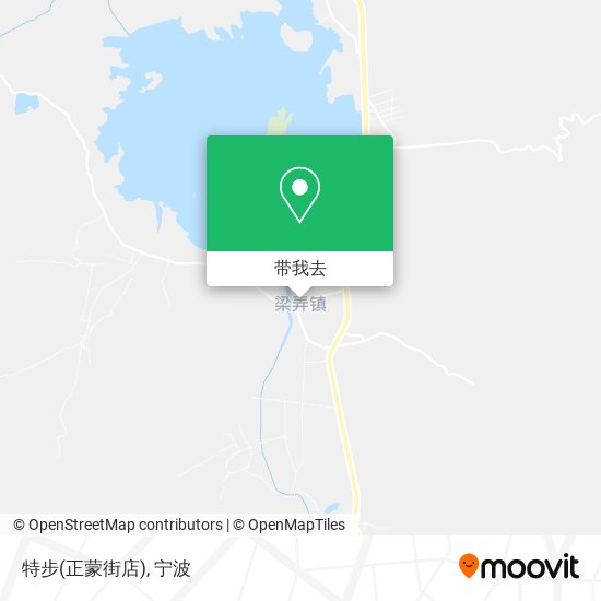 特步(正蒙街店)地图