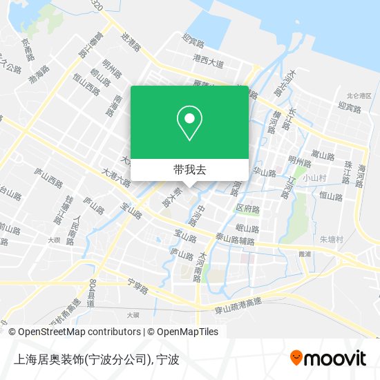 上海居奥装饰(宁波分公司)地图