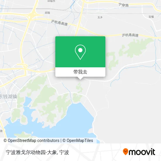 宁波雅戈尔动物园-大象地图