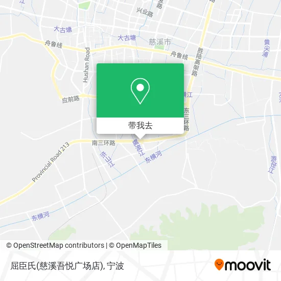 屈臣氏(慈溪吾悦广场店)地图