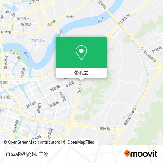 甬翠钢铁贸易地图