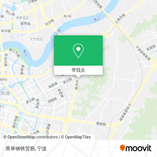 甬翠钢铁贸易地图