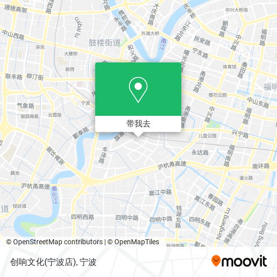 创响文化(宁波店)地图