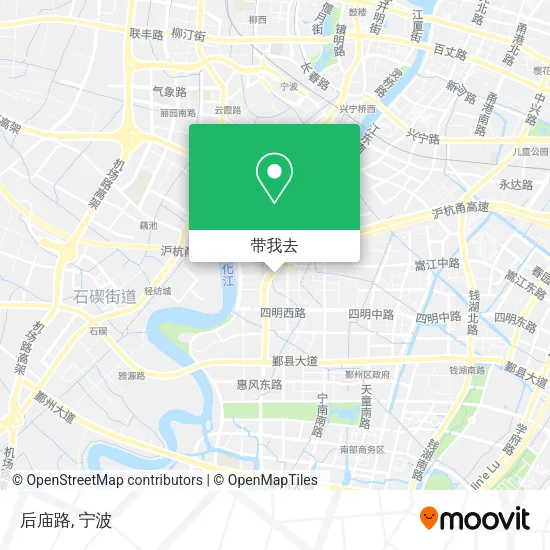 后庙路地图