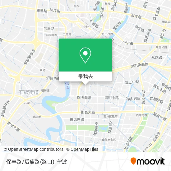 保丰路/后庙路(路口)地图