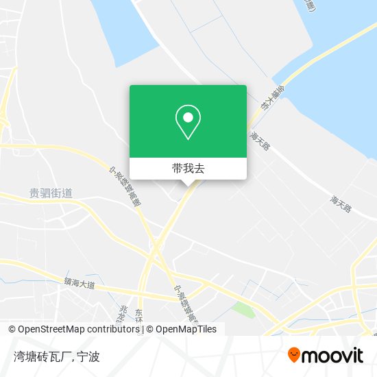 湾塘砖瓦厂地图