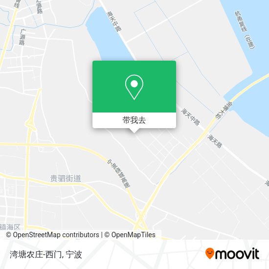 湾塘农庄-西门地图