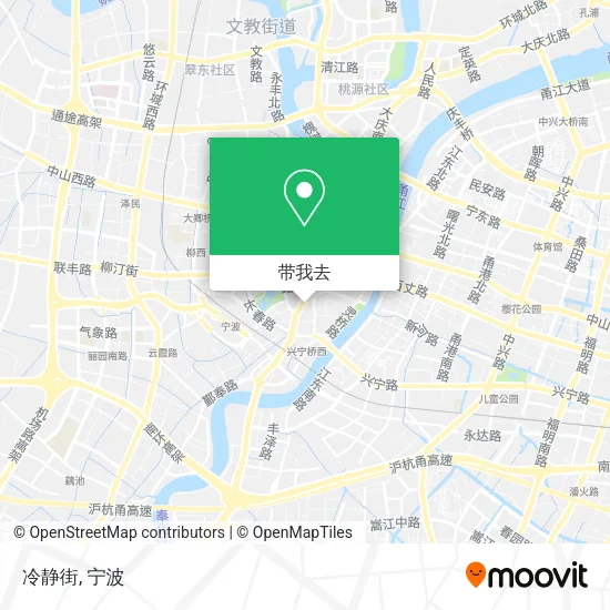 冷静街地图