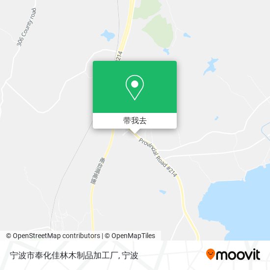 宁波市奉化佳林木制品加工厂地图