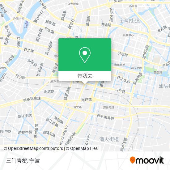 三门青蟹地图
