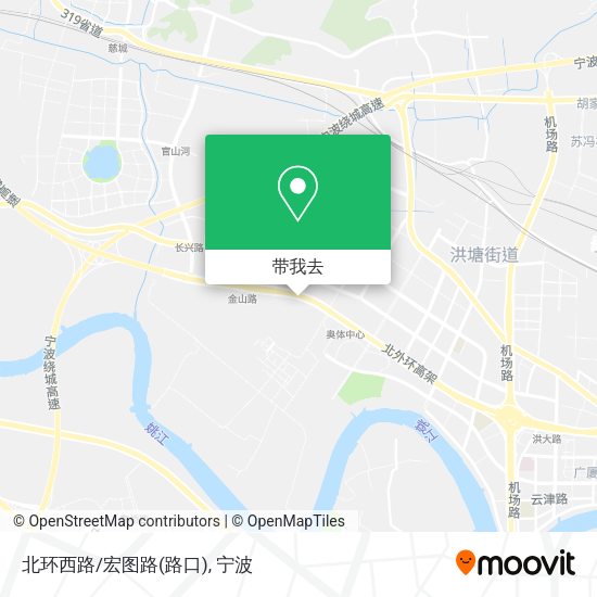 北环西路/宏图路(路口)地图