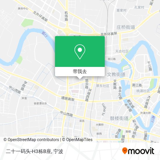 二十一码头-H3栋B座地图