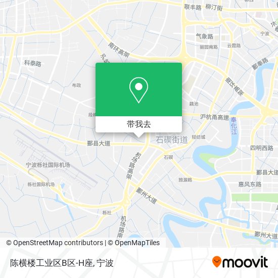 陈横楼工业区B区-H座地图