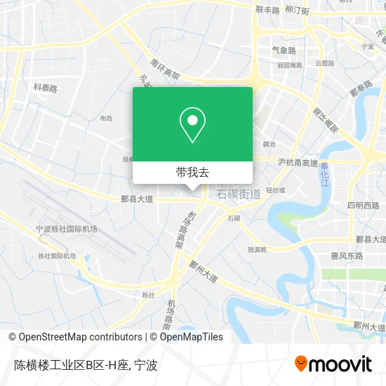 陈横楼工业区B区-H座地图