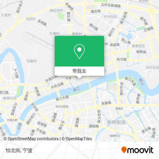 怡北街地图