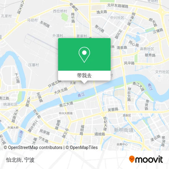 怡北街地图