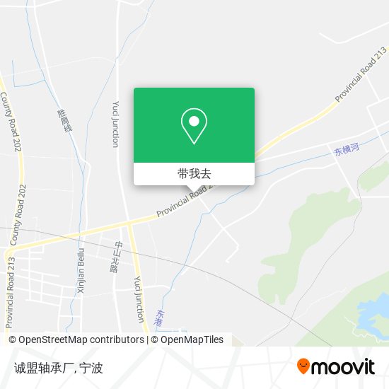 诚盟轴承厂地图