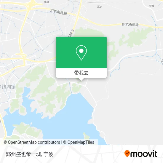 鄞州盛也帝一城地图