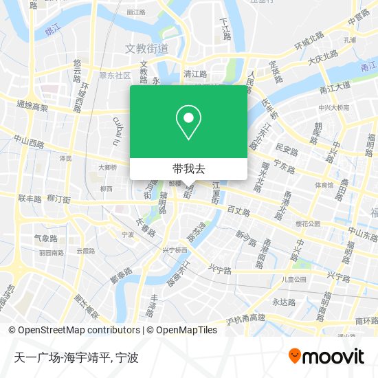 天一广场-海宇靖平地图