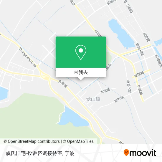 虞氏旧宅-投诉咨询接待室地图