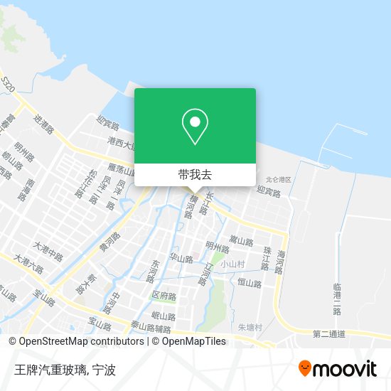 王牌汽重玻璃地图