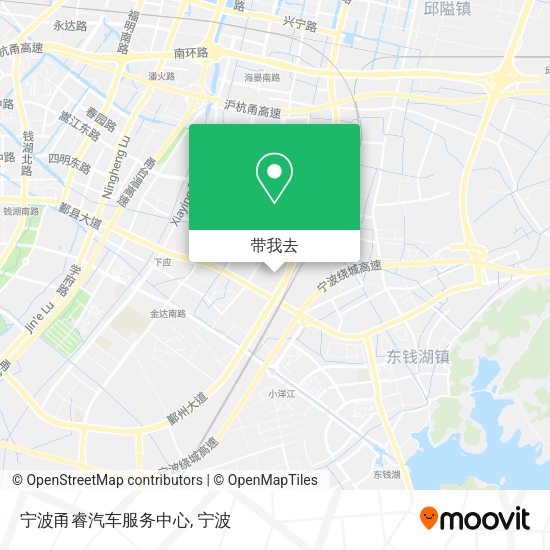 宁波甬睿汽车服务中心地图