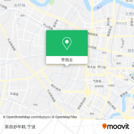 新昌炒年糕地图